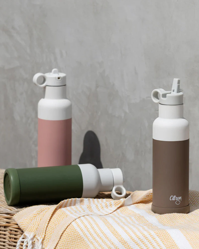 Insulated Bottle 500ml - Brown