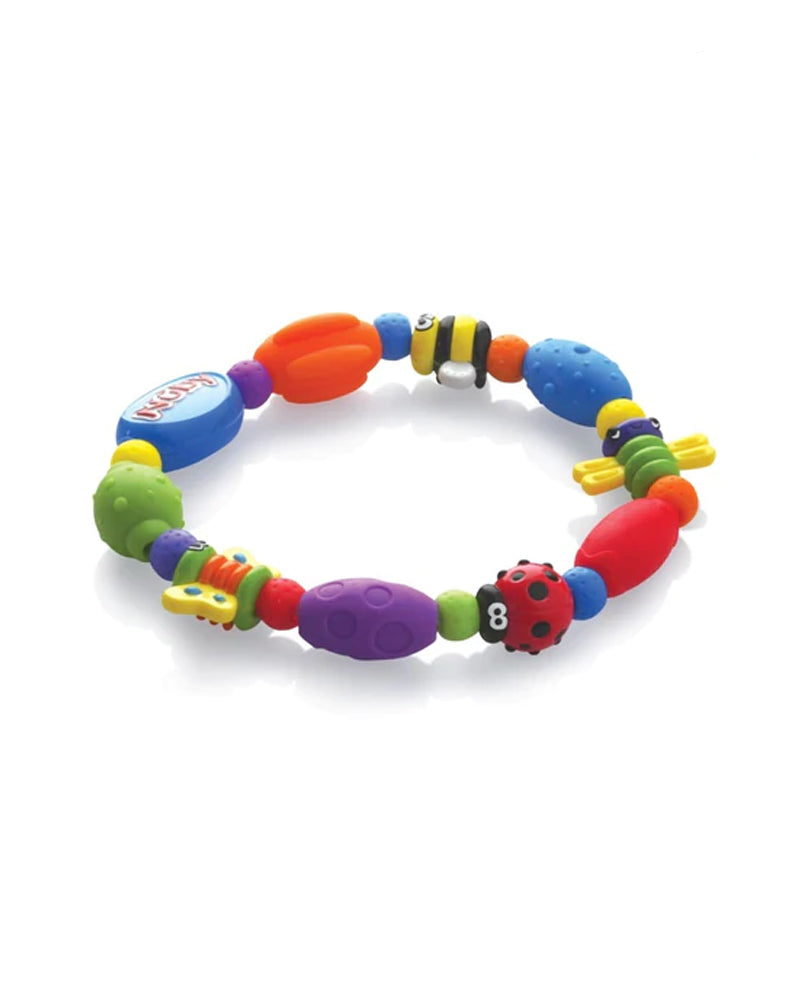 Nûby Bug-a-Loop Textured Teether with Different Surface Types 3m+