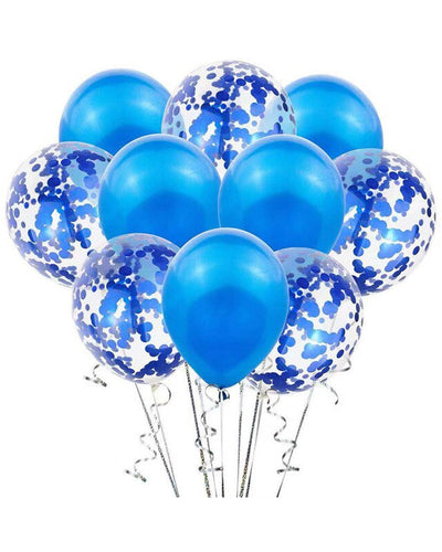 Pack 10 Ballons Pour Fête - Bleu