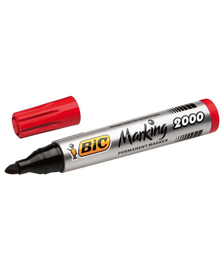 Marqueur Permanent Bic - Rouge