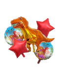 Pack Dinosaurios 5 Piezas de Decoración para Cumpleaños