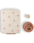 Citron Grande Lunchbox avec Pot Alimentaire Isotherme - Cerise