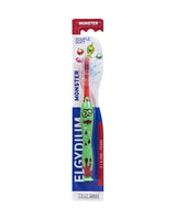 Elgydium Brosse à Dent Monster 2-6ans - Vert/Rouge