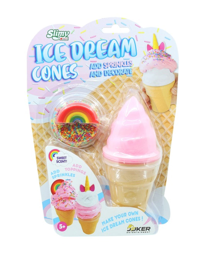 Slimy - Ice Dream Cone Set With Sprinkles 3ans+