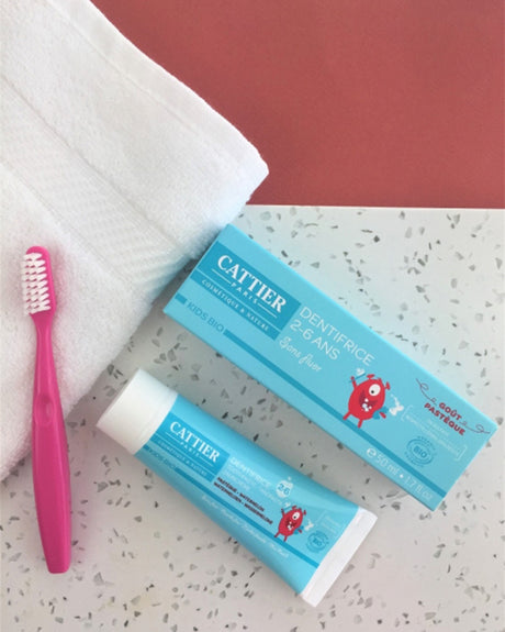 Dentifrice Cattier 2-6 ans - Goût pastèque