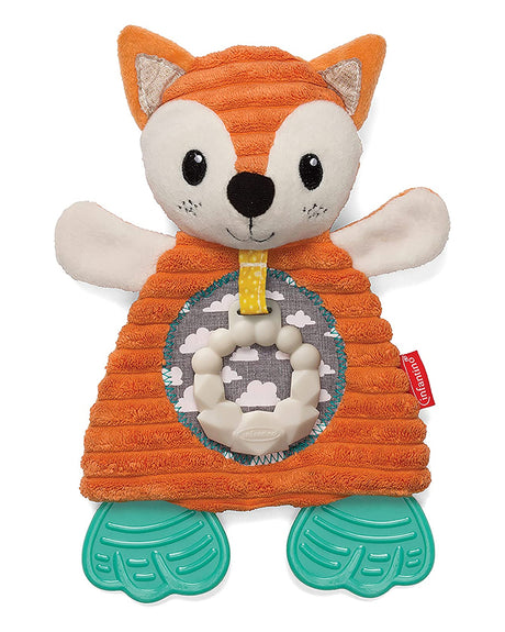 Infantino Peluche de dentition Renard Multi-matières 0M+