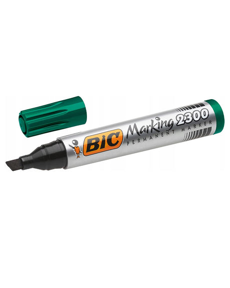 Marqueur Permanent 2300 Biseau Bic - Vert