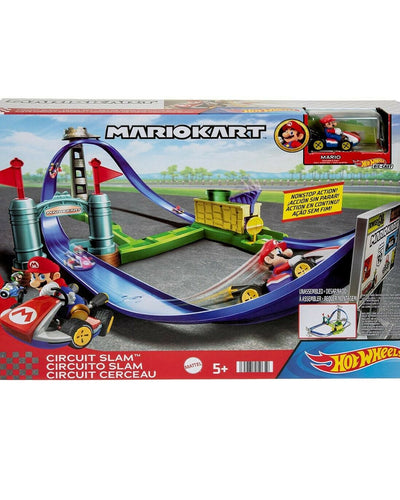 Hot Wheels Mario Kart Circuit Slam Track Set 5A+