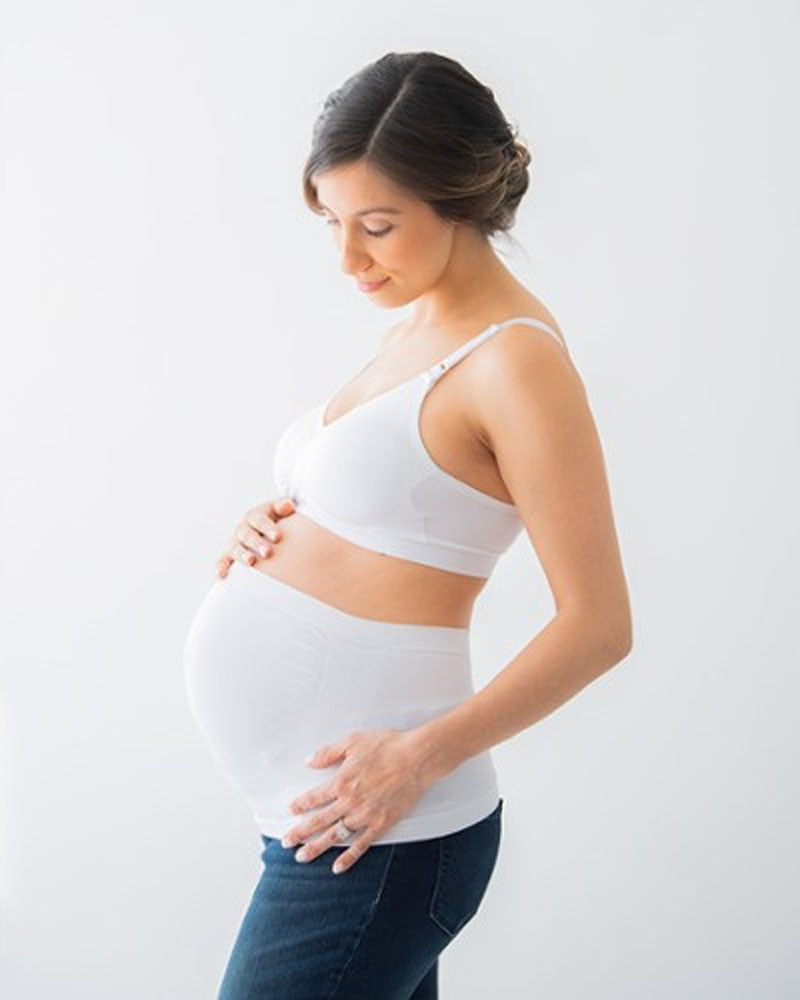 Bande de soutien ventrale pour femmes enceintes Medela - Blanc