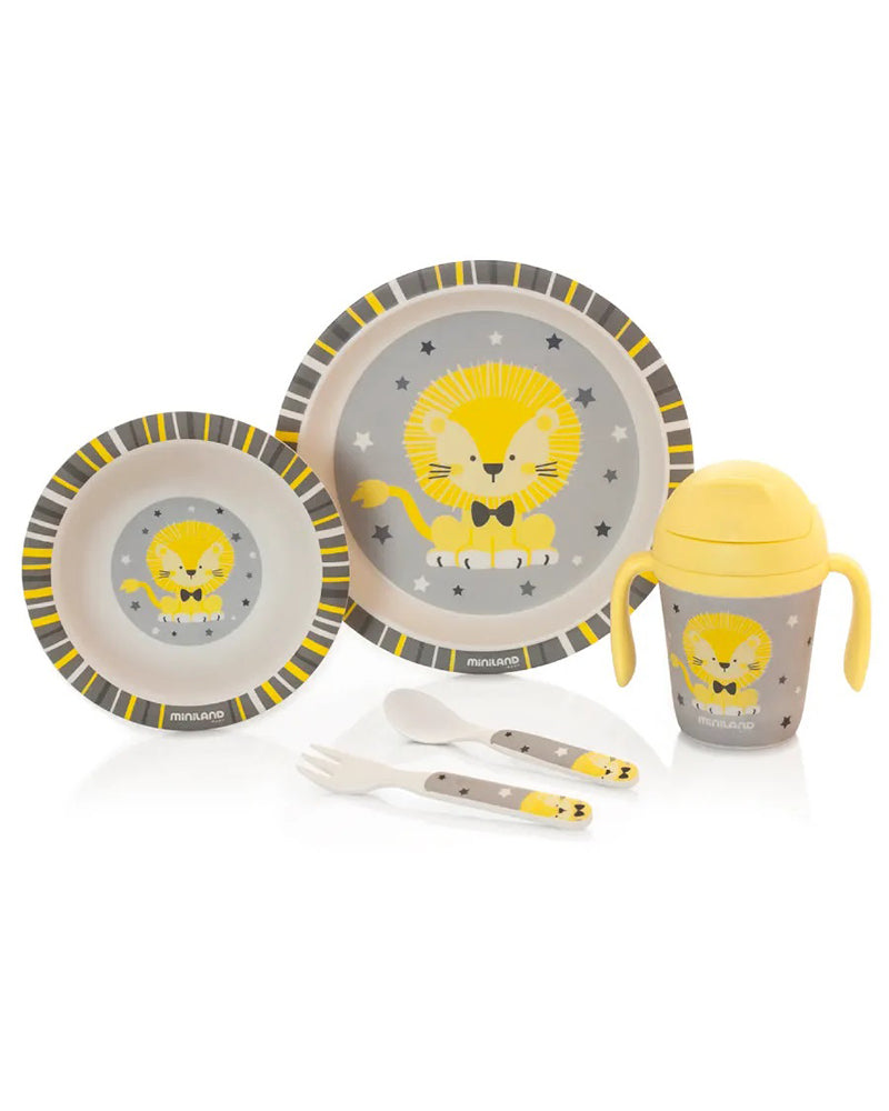 Coffret de Repas Miniland +6M - Lion