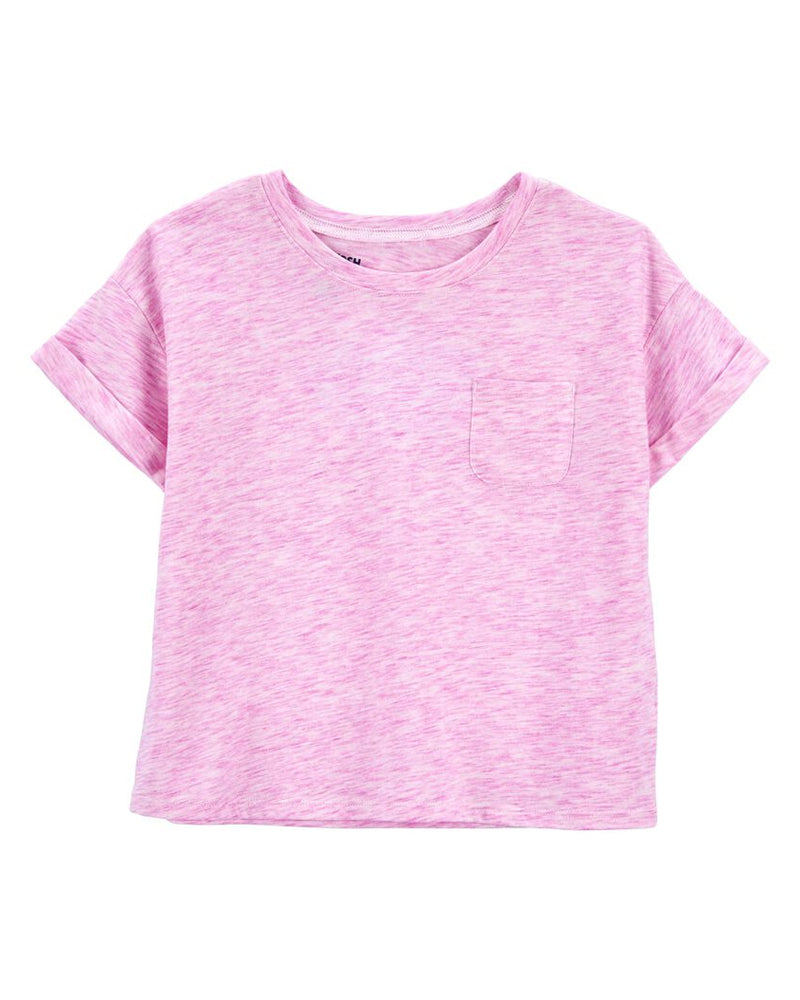 OshKosh T-shirt Espacement Dans Le Dos Ouvert - Rose