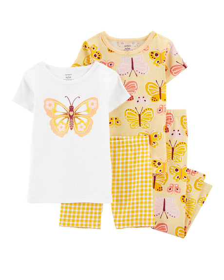 Pyjama 4 pièces en Coton Carter's - Papillon