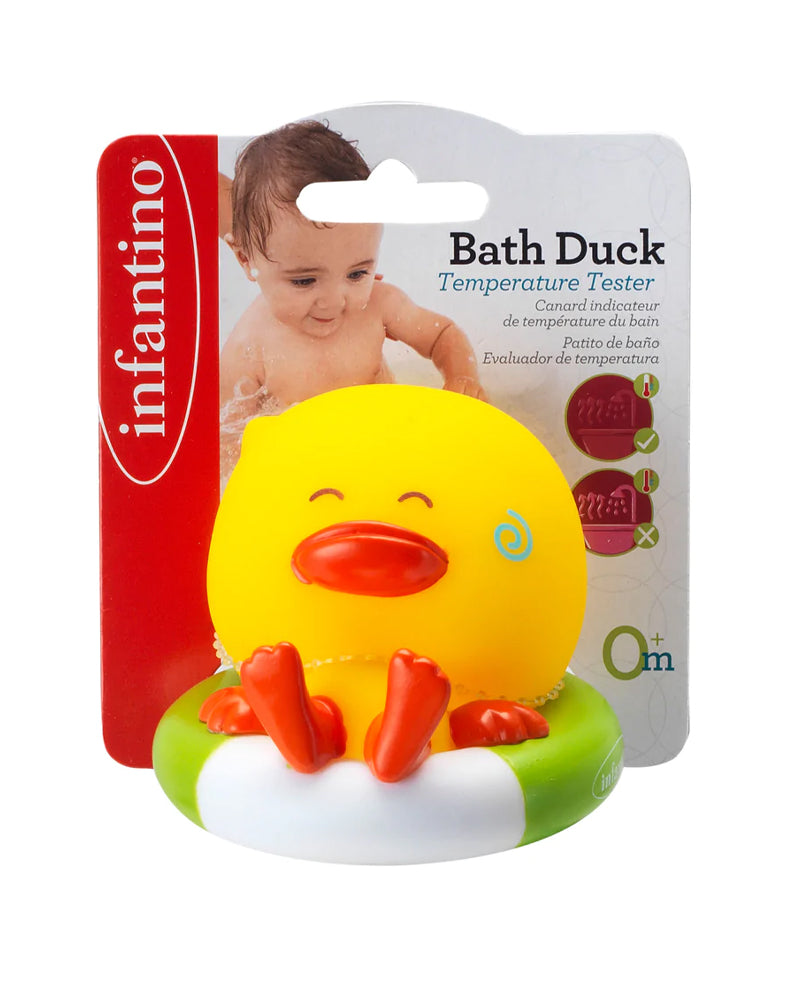 Infantino Canard Indicateur de température de bain 0M+