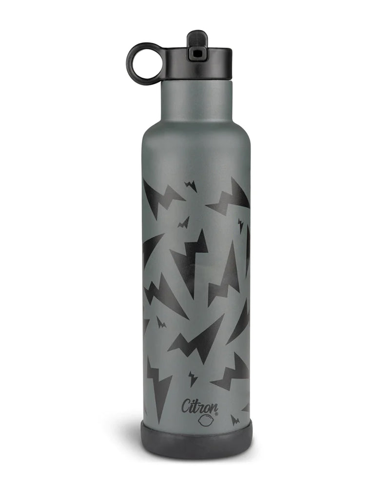 Insulated Bottle 750ml - Black & Grey