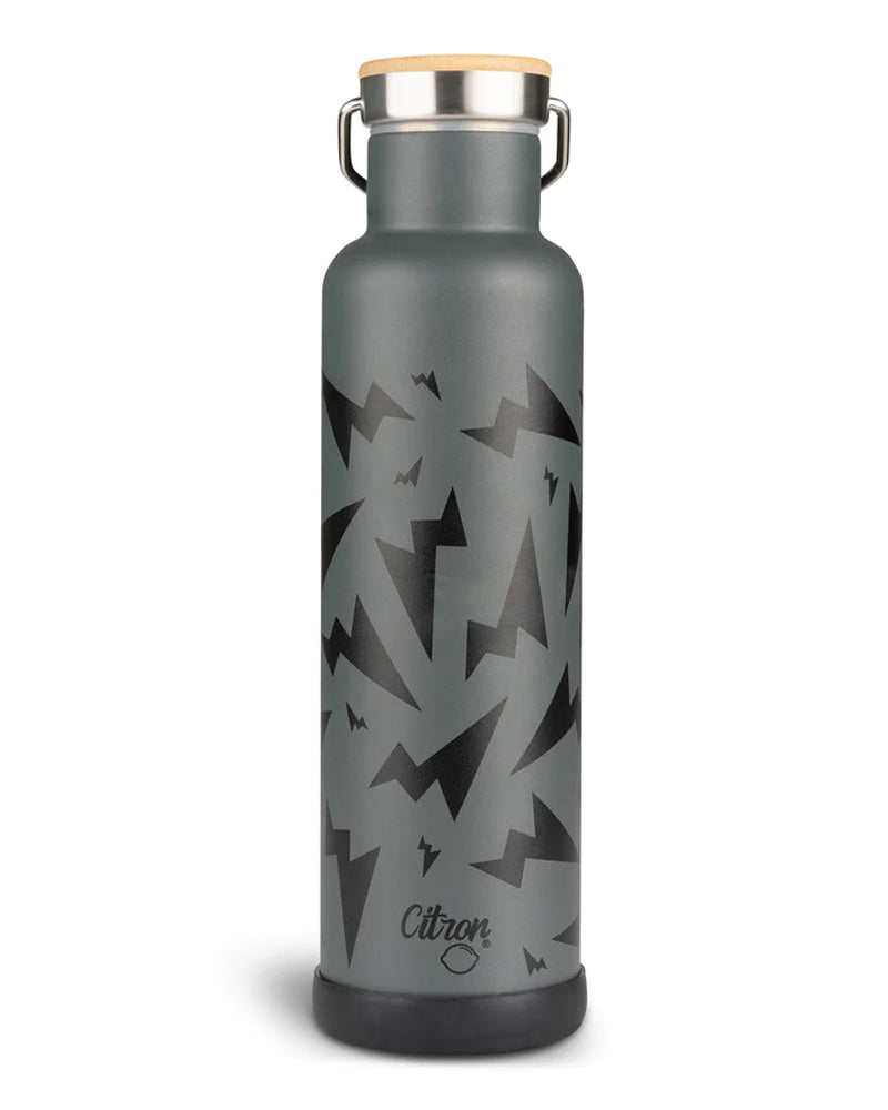 Insulated Bottle 750ml - Black & Grey