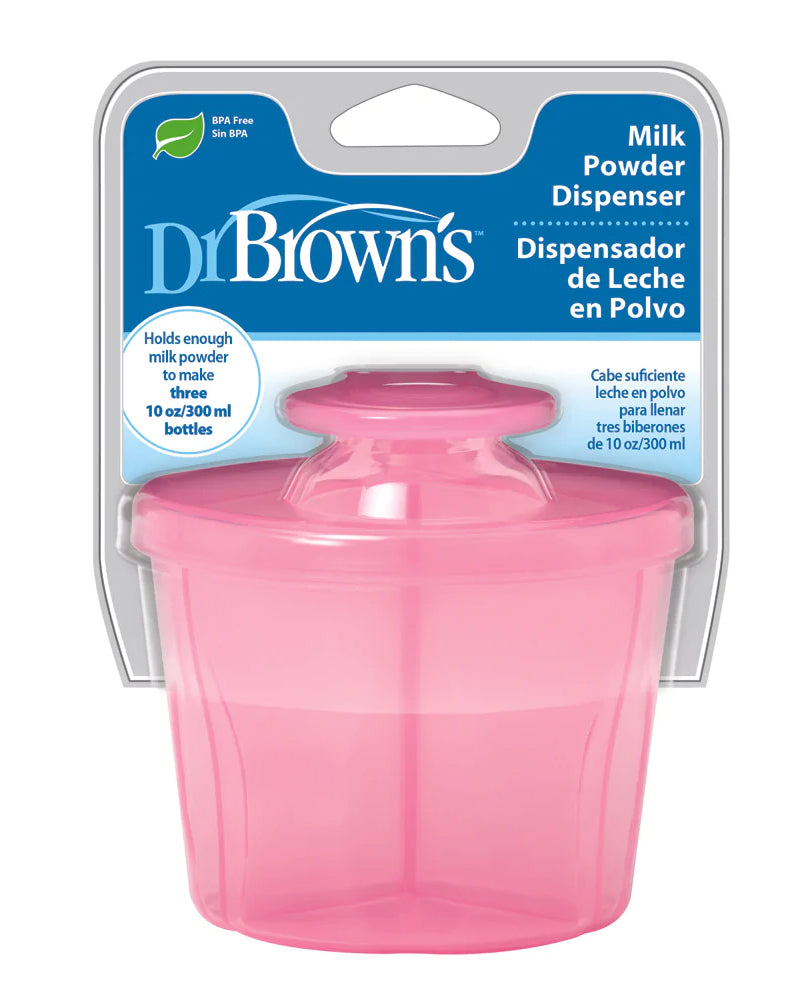 Dispensador de leche en polvo Dr. Brown's - Rosa