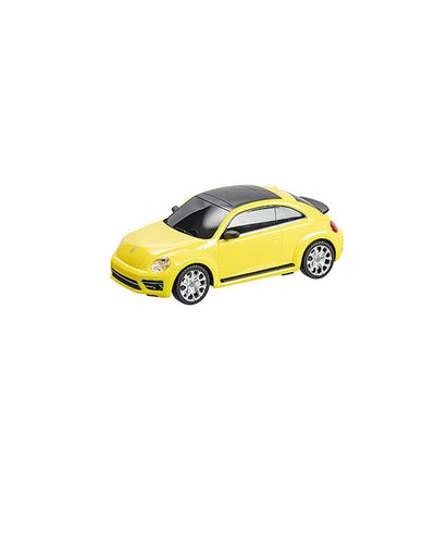 Mondo Motors Volkswagen The Beetle Mini Voiture De Collection City - Jaune