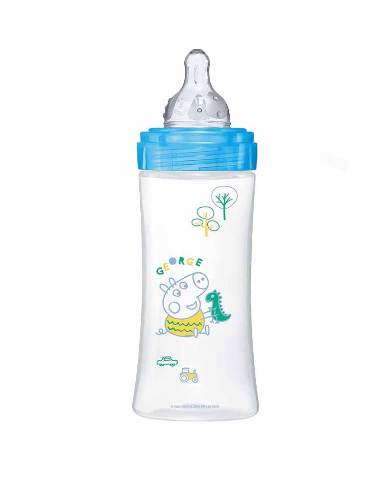 Dodie Anti-Colic Initiation+ Baby Bottle 330ml (+6m) - George