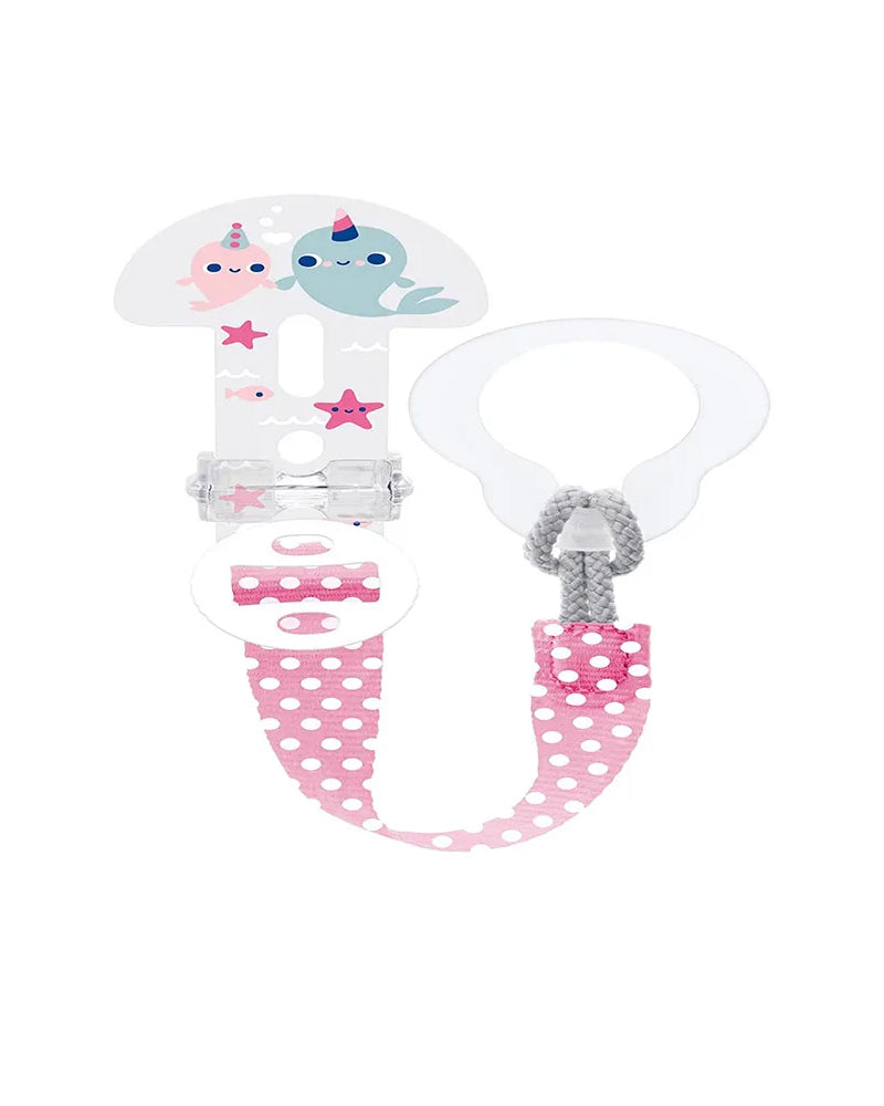 MAM Pacifier Clip - Pink