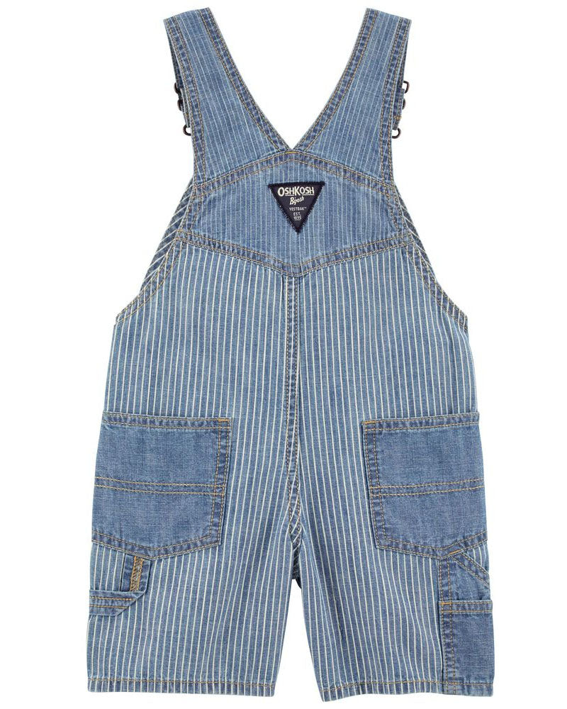 Salopette Short Hickory Stripe Remix OshKosh - Bleu