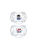 Set de 2 Chupetes Anatómicos de Silicona Dodie +18m - Londres