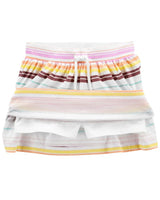 OshKosh Striped Short Skort - Multicolor