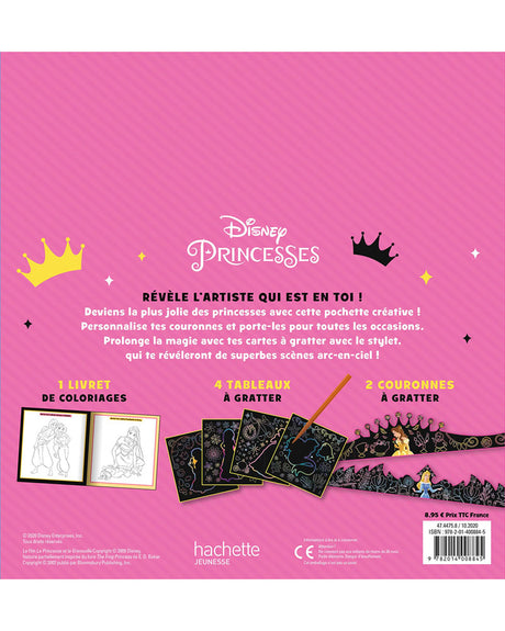 Disney Princesses : Ma Pochettes De Princesses à Gratter