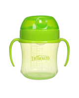 Dr. Brown's Transition Cup 180ml with Handles 6M+ - Green