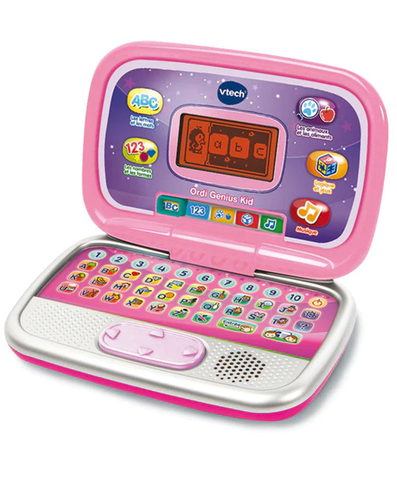 Vtech Ordinateur Genius Rose - 3-7A
