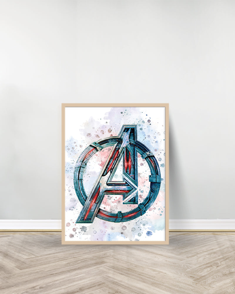 Un Tableau décoratif - Avengers - Bois
