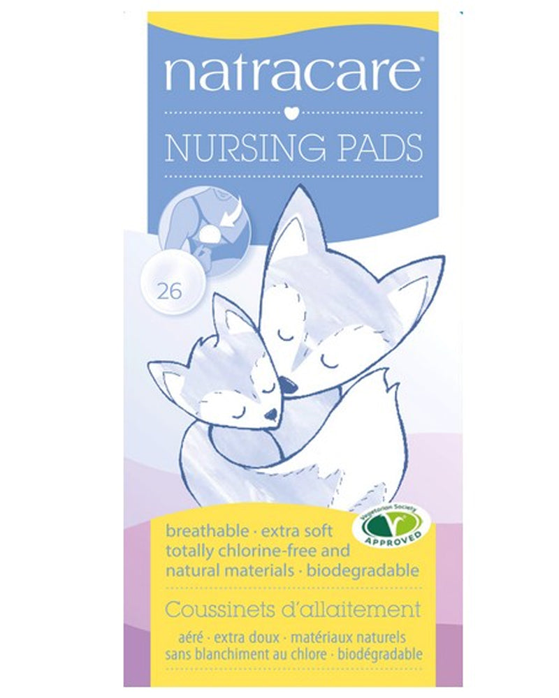 Natracare Organic Natural Nursing Pads - 26 units