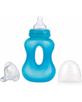 Nûby Easy Grip Learning Baby Bottle 240ml 3m+ - Blue