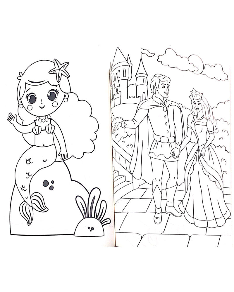 Album de Coloriage - Les Princesses