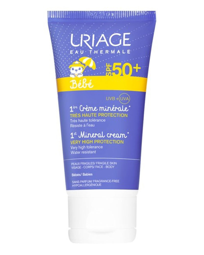 Uriage Bébé 1ère Crème Minérale SPF50+ 50ml