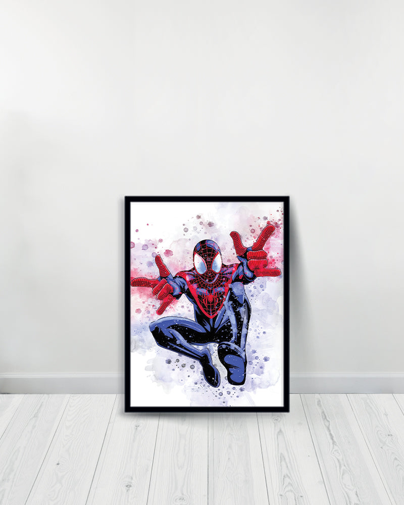 Un Tableau décoratif - Spider Man 1 - Noir