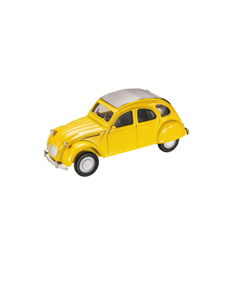 Mondo Motors Citroen 2CV Mini Voiture De Collection Vintage - Jaune