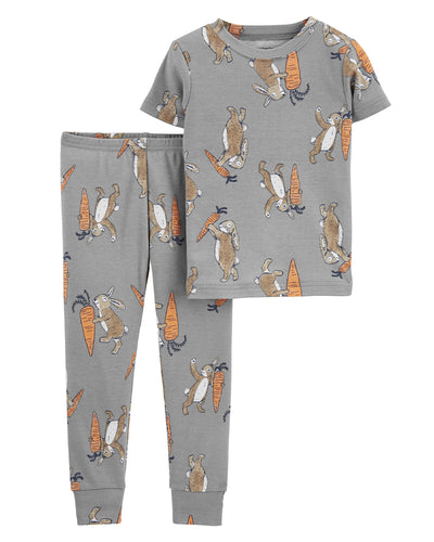 Pyjama 2 pièces en Coton Carter's - Lapin de Pâques