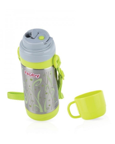 Nuby Thermos Imprimé Geo Tasse Avec Couvercle 360ml 4ans+