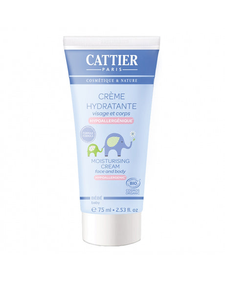 Crème hydratante visage et corps Cattier - 75ml