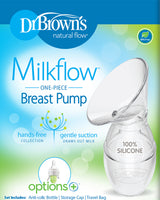Dr. Brown's Silicone Breast Pump + Narrow Neck Bottle 120ml