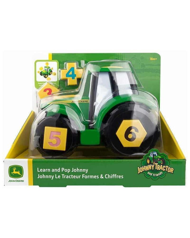 John Deere Johnny Le Tracteur Formes & Chiffres 18m+