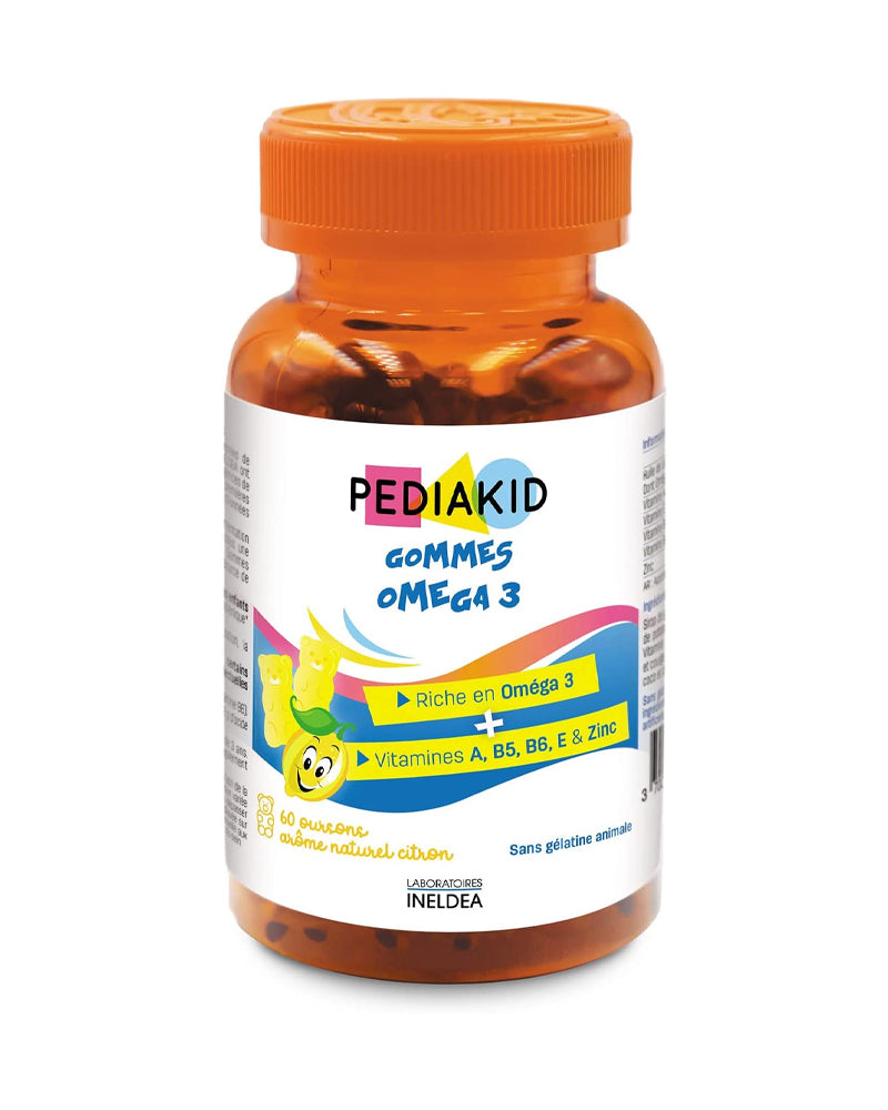 PEDIAKID Gommes Omega 3 - 60 Pièces 138g