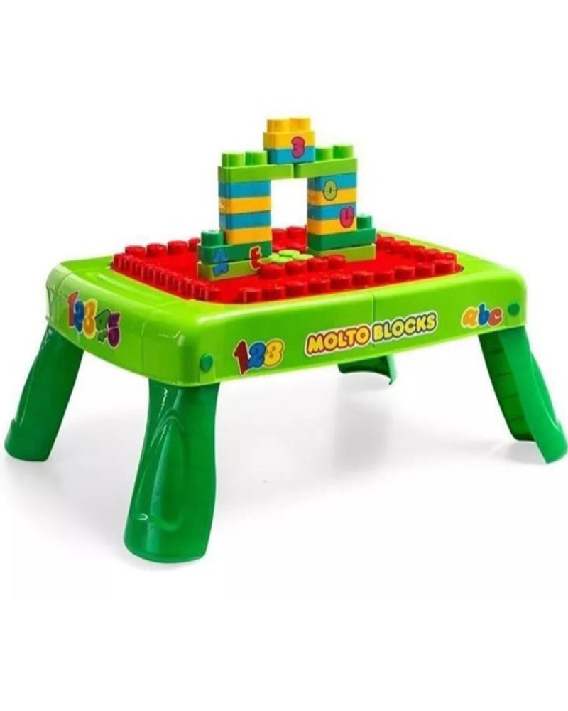 Bloques Mesa Construcciones Molto Mesa Didactica Infantil Molto
