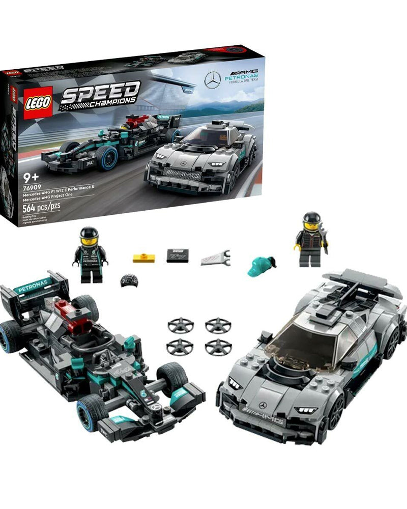 LEGO Speed Champions - Mercedes-AMG F1 W12 E Performance et Mercedes-AMG Project One 9A+