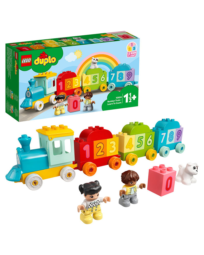 LEGO DUPLO Play - Le Train Des Chiffres - Apprendre À Compter- 23 pièces 18M+