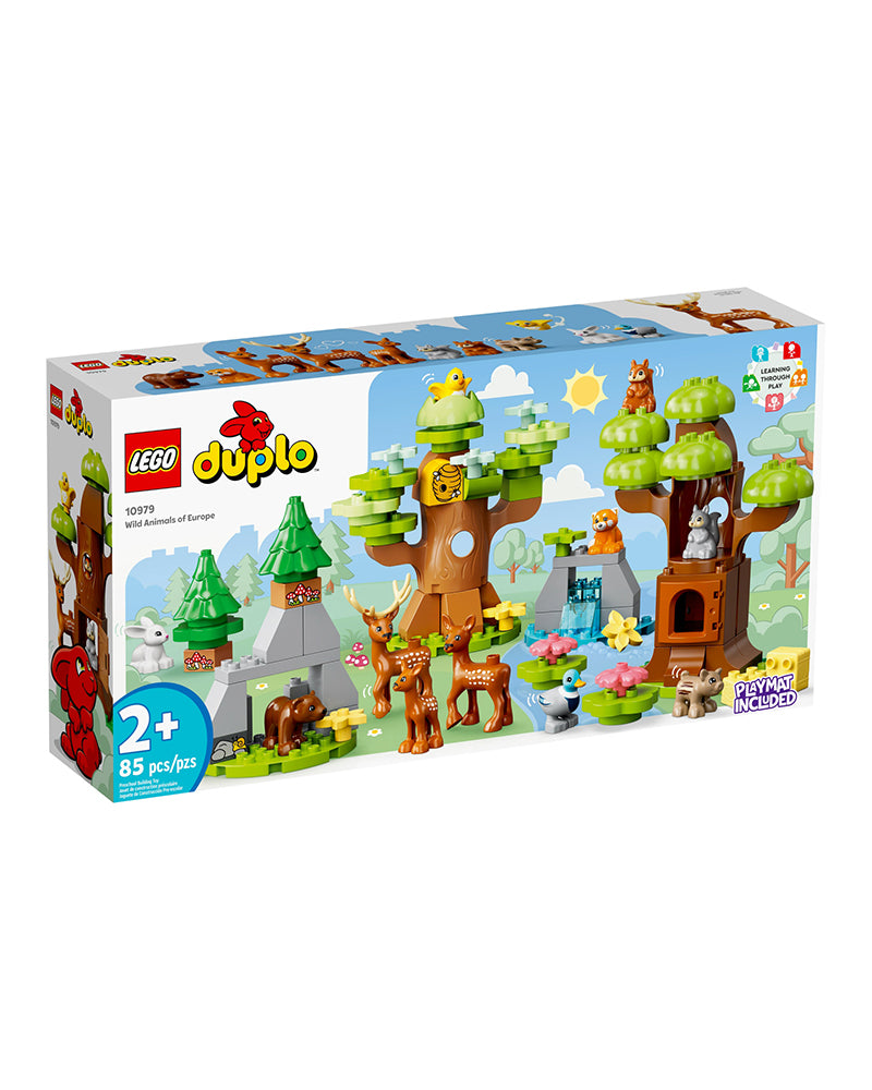 LEGO DUPLO Zoo - Animaux Sauvages d'Europe- 85 pièces 2A+