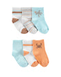 Lot de 6 Chaussons Carter's - Multi