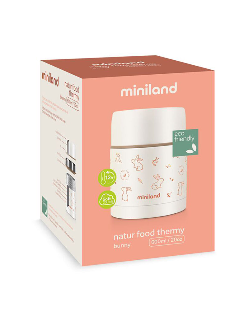 Miniland Thermos Alimentaire Solide 600ml - Bunny