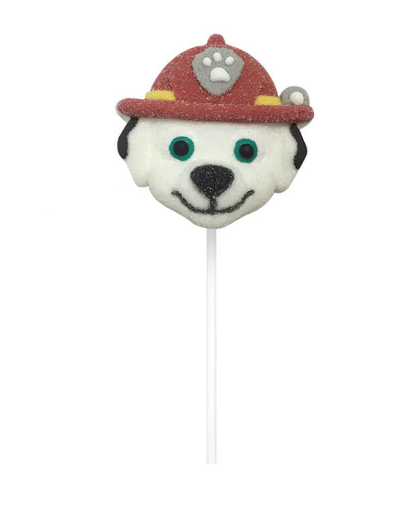 Relkon Paw Patrol Marshmallow Lollipops - Red