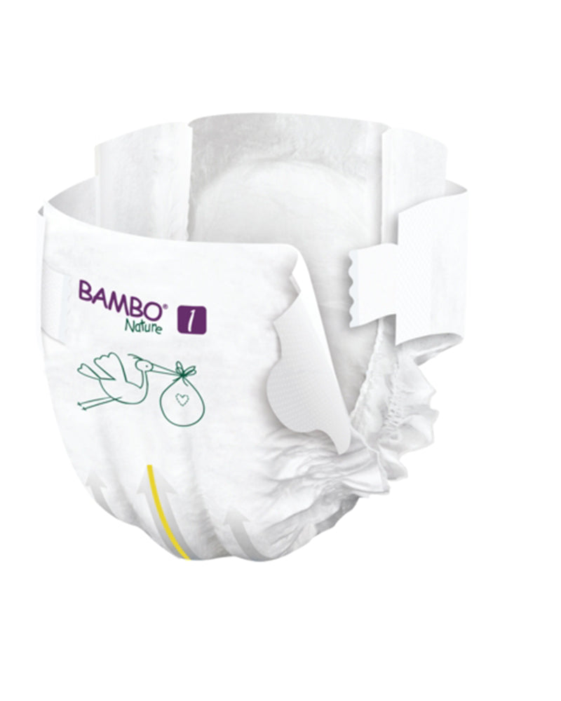 Couches Bambo Nature Taille 1 (2-4kg) 22 unités
